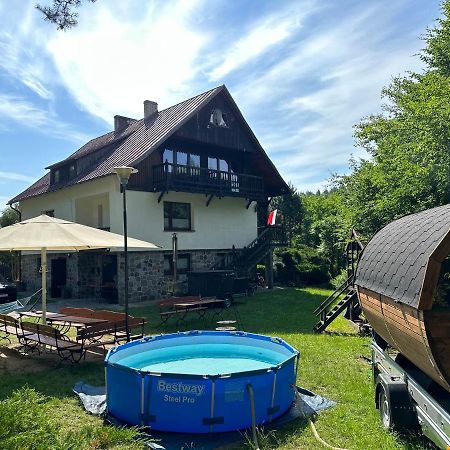 Lesniczowka Wiezyca I Domki Szymbark  Buitenkant foto